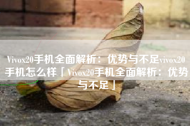 Vivox20手机全面解析：优势与不足vivox20手机怎么样「Vivox20手机全面解析：优势与不足」
